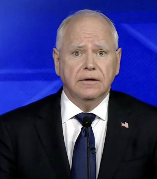 Democrat Tim Walz and Republican JD Vance face off on Oct. 1 in New York City in CBS vice presidential debate.